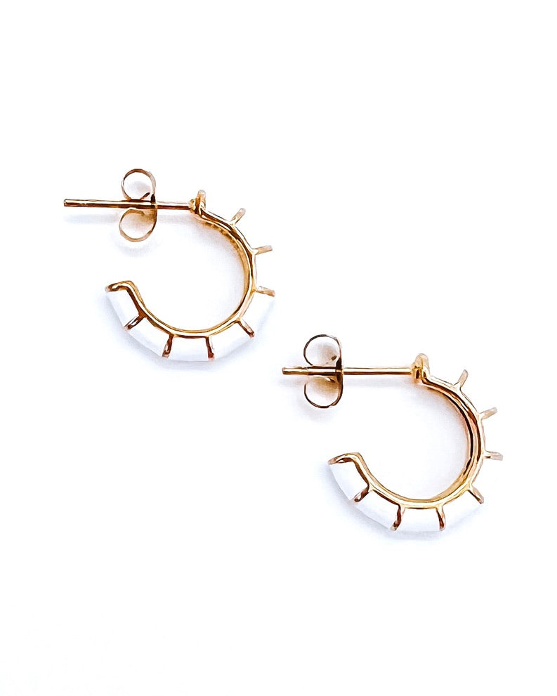 Evelyn Huggie Earrings || Choose Color