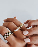 Roney Pearl Gold Ring
