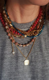 Assorted Beaded Layering Necklaces || 6 or 12