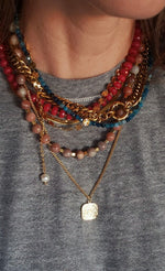 Assorted Beaded Layering Necklaces || 6 or 12