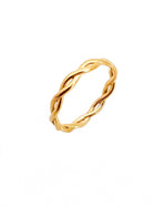 Rikinly Dainty Twisted Ring