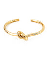 Brycen Gold Knot Cuff Bracelet
