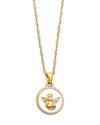 Priscilla Angel Necklace || Choose Color