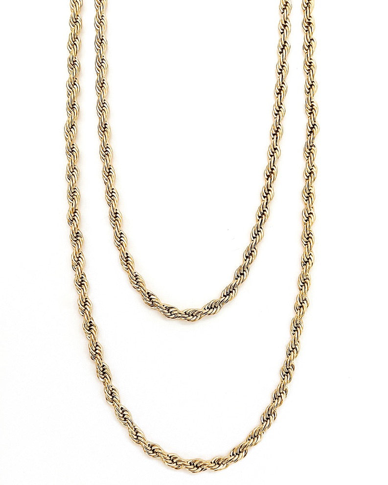Sevyn Rope Chain Necklace || Choose Length