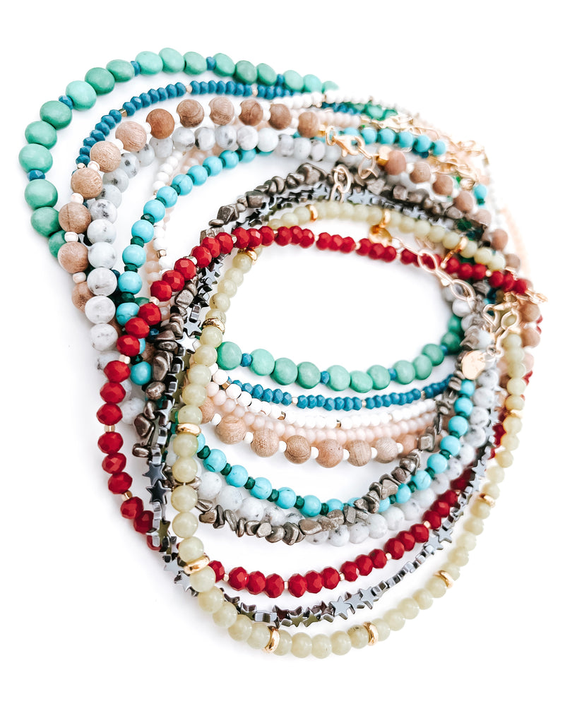 Lucille Beaded Necklace || Choose Style