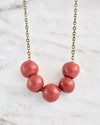 Poppy Necklace || Choose Color