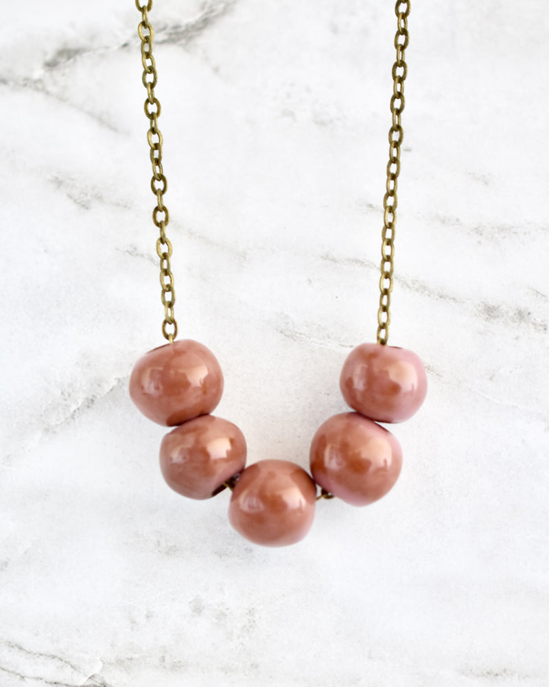 Poppy Necklace || Choose Color