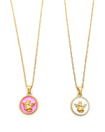 Priscilla Angel Necklace || Choose Color