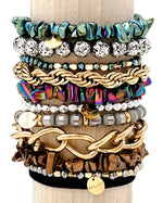 Metallic Mix Bracelet Collection