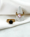 Rogan Stone Ring || Choose Color
