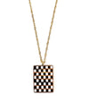 Kinder Checkerboard Necklace