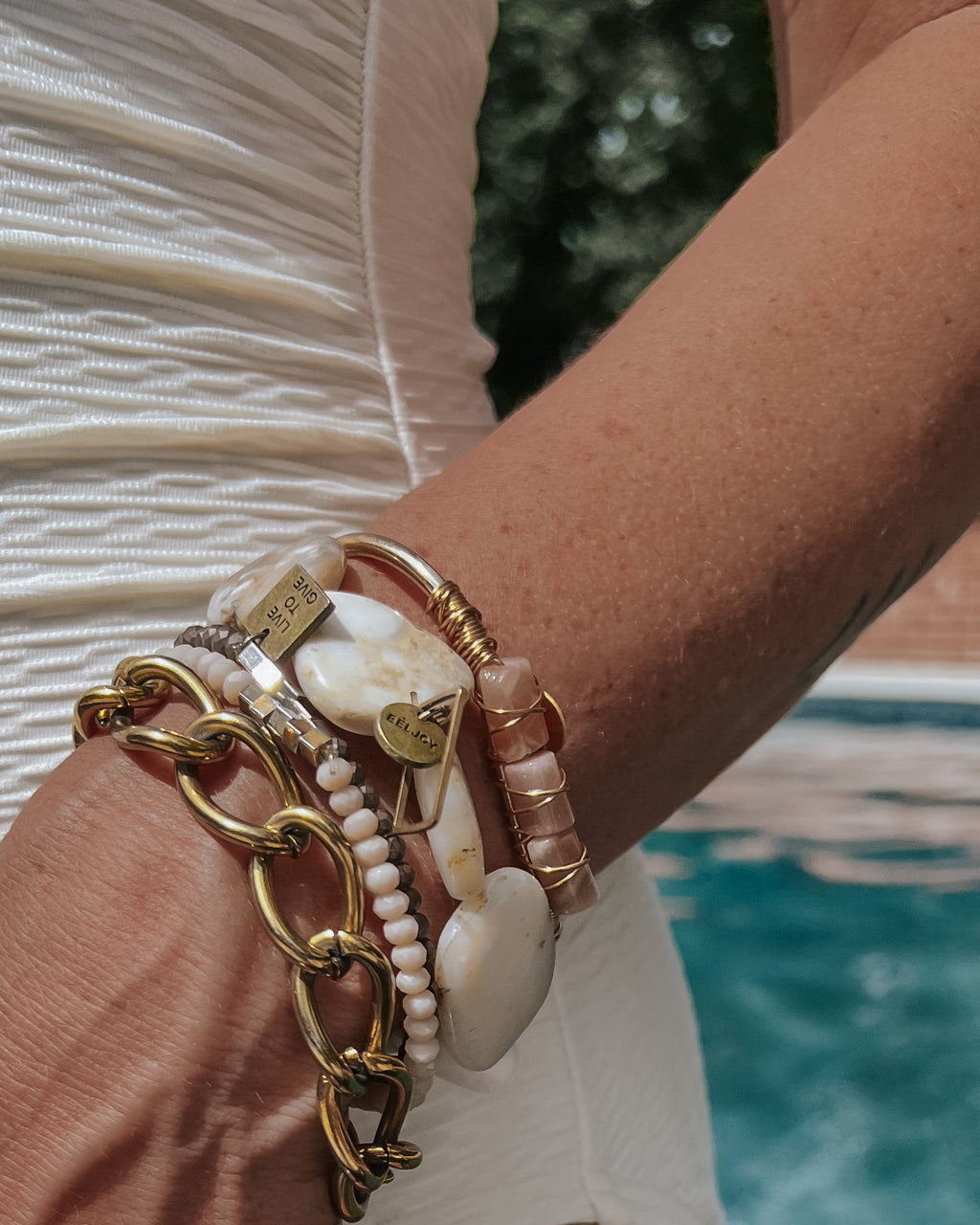 Bethany Gold Chain Bracelet