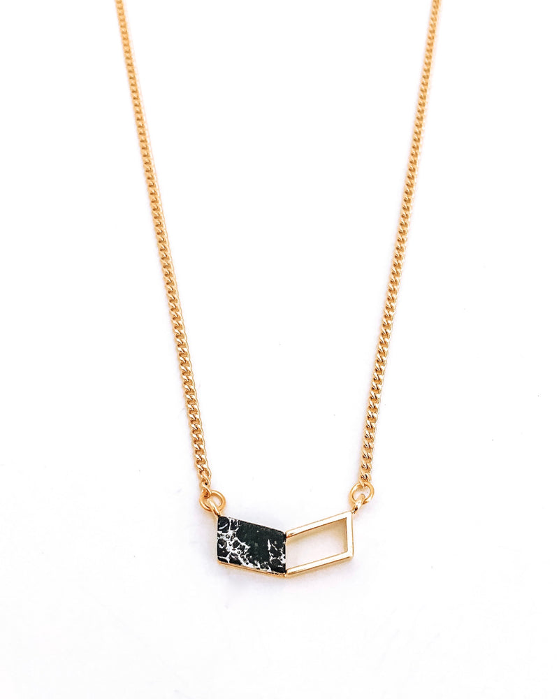 Corinne Chevron Necklace