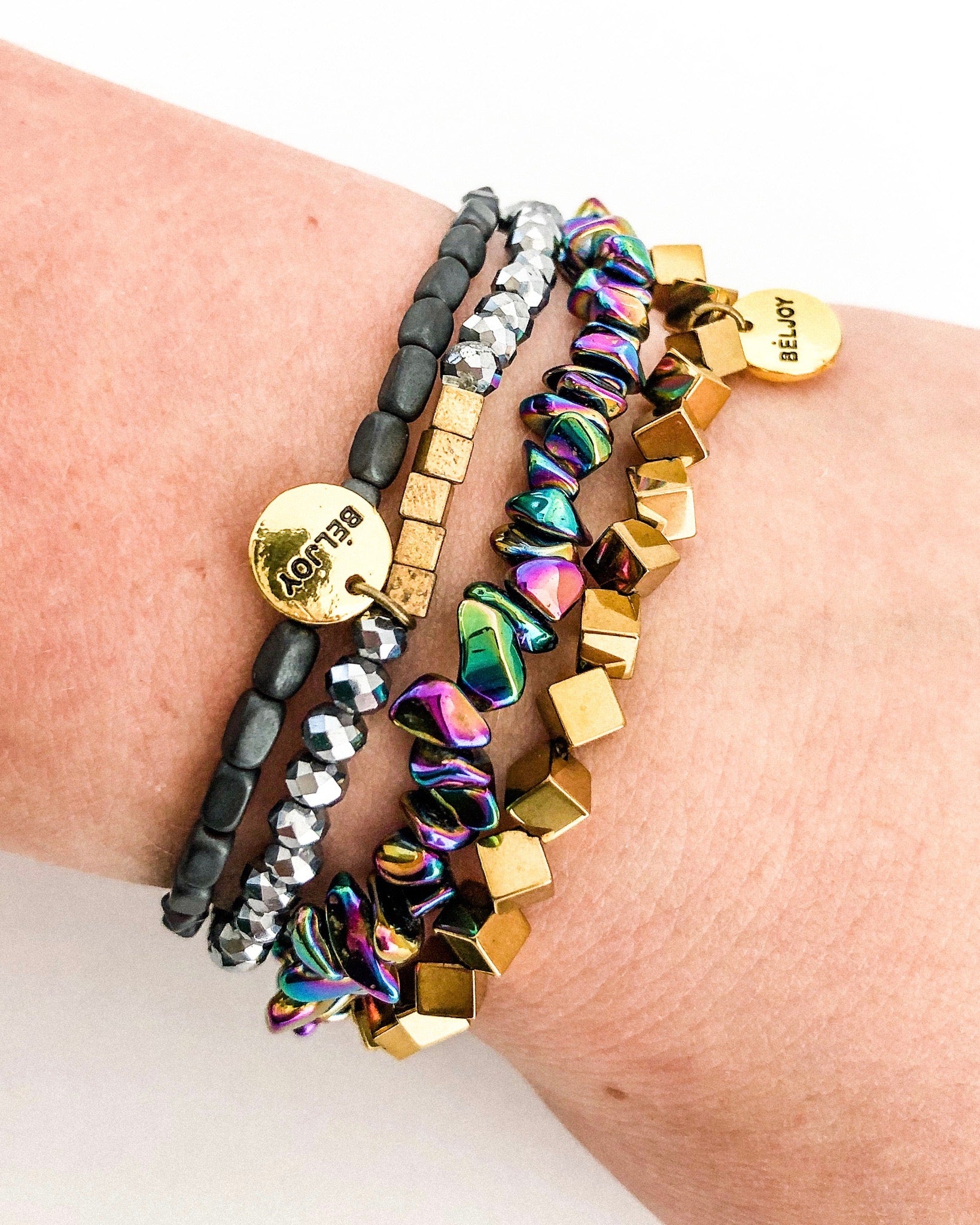 Metallic Bracelet Stack || 4 Styles
